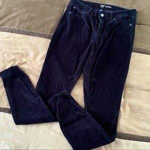 GAP velour leggings/skinny pants